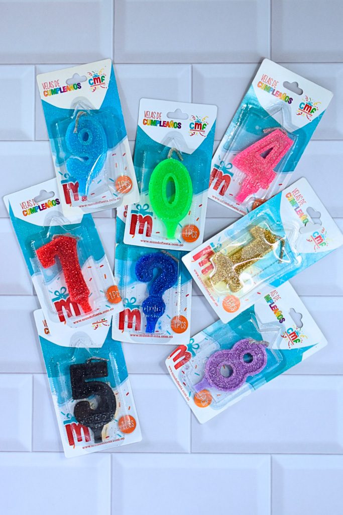 vela cumpleaños numero medellin